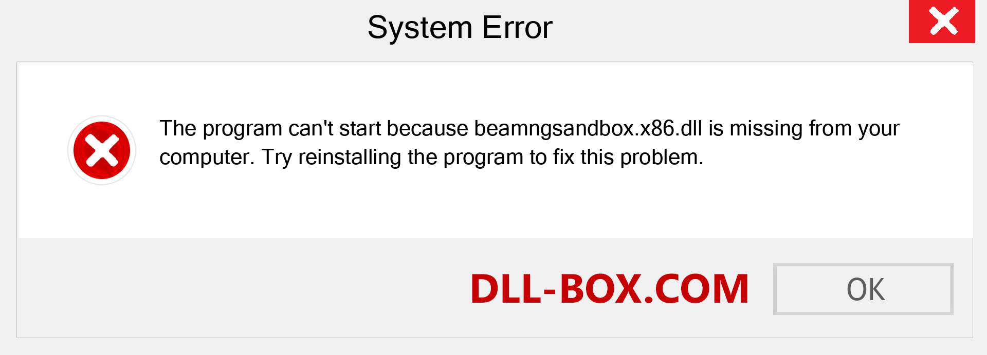  beamngsandbox.x86.dll file is missing?. Download for Windows 7, 8, 10 - Fix  beamngsandbox.x86 dll Missing Error on Windows, photos, images
